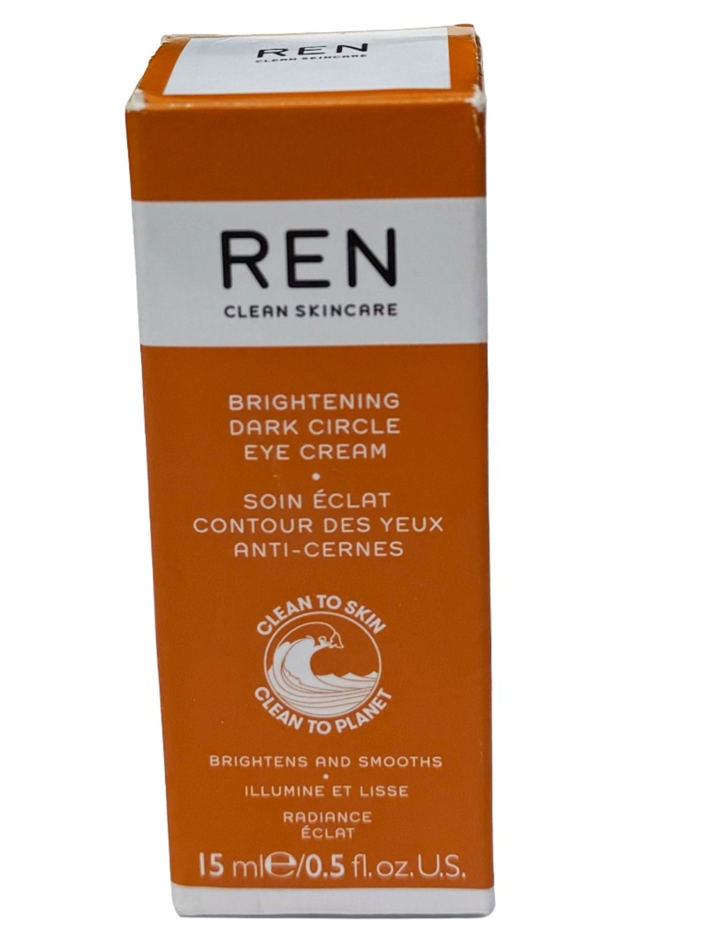 Ren Clean Skincare Brightening Dark Circle Eye Cream 15 ml / 0.5 fl oz